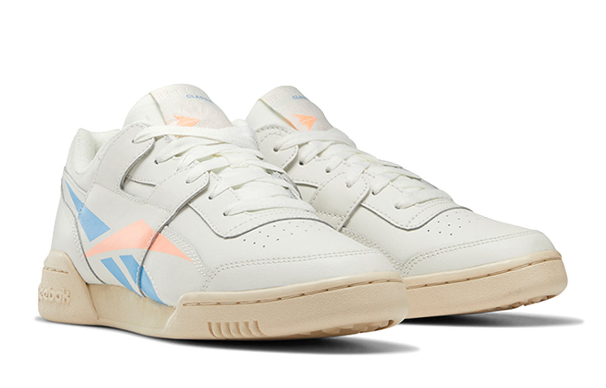 (WMNS) Reebok Workout Lo Plus 'White Yellow' DV8501