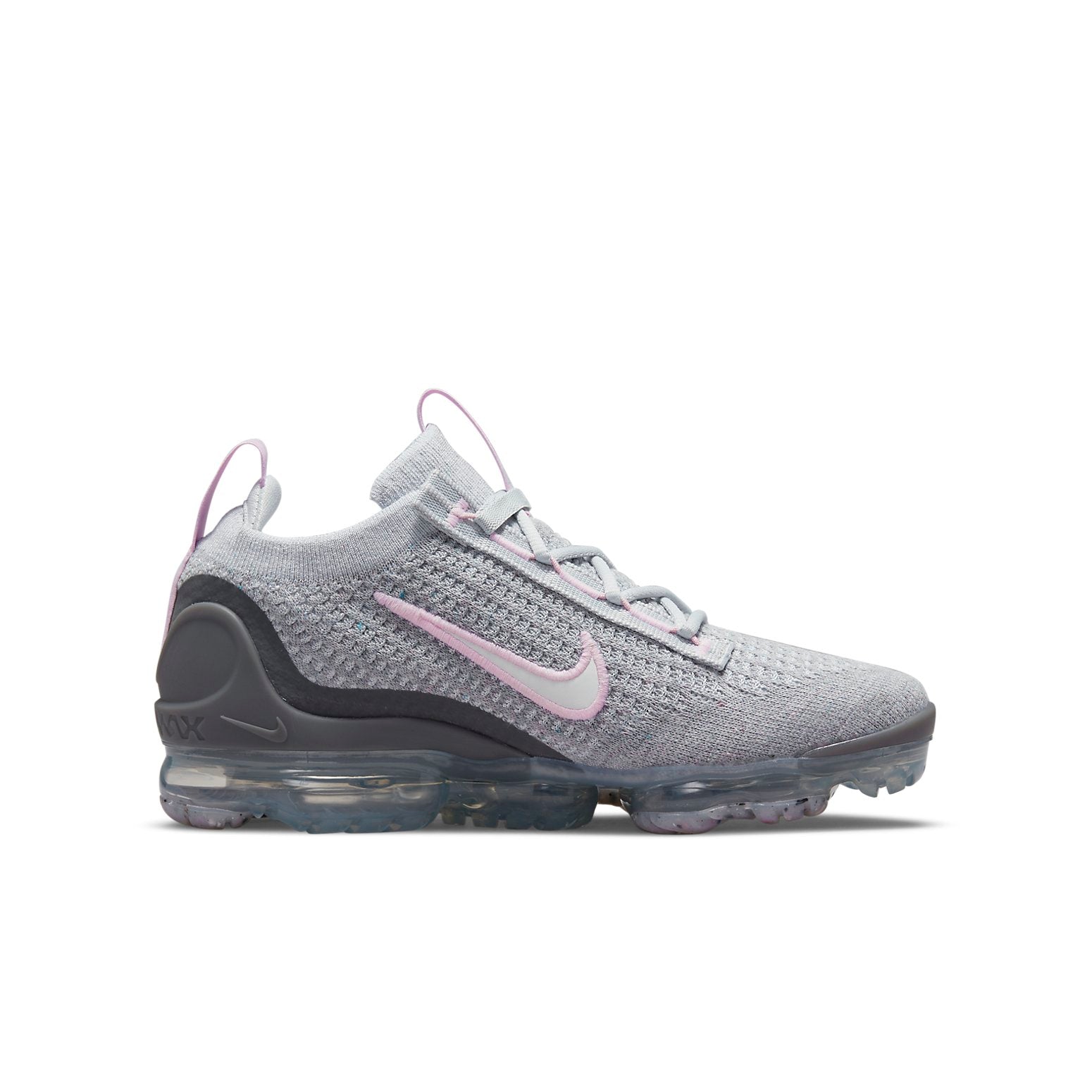(GS) Nike Air VaporMax 2021 Flyknit 'Pure Platinum Pink Foam' DB1550-004