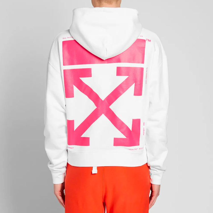 Men's Off-White Bart Simpson Printing White OMBB037S19D250040188
