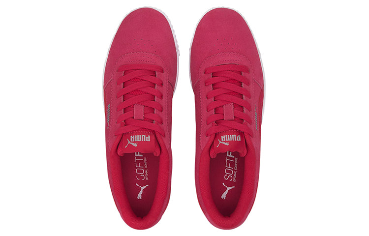 (WMNS) PUMA Carina Slim Suede Red 370549-08