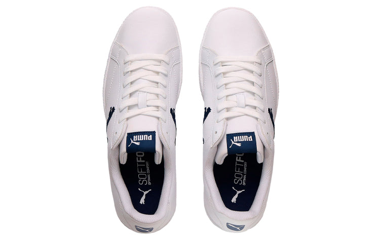PUMA Smash Cat L White/Blue 362945-06