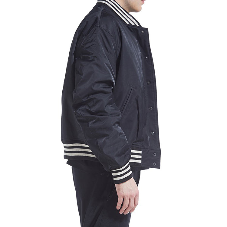 Y-3 Bomber Casual Long Sleeves Baseball Collar Jacket Unisex Black FP8930