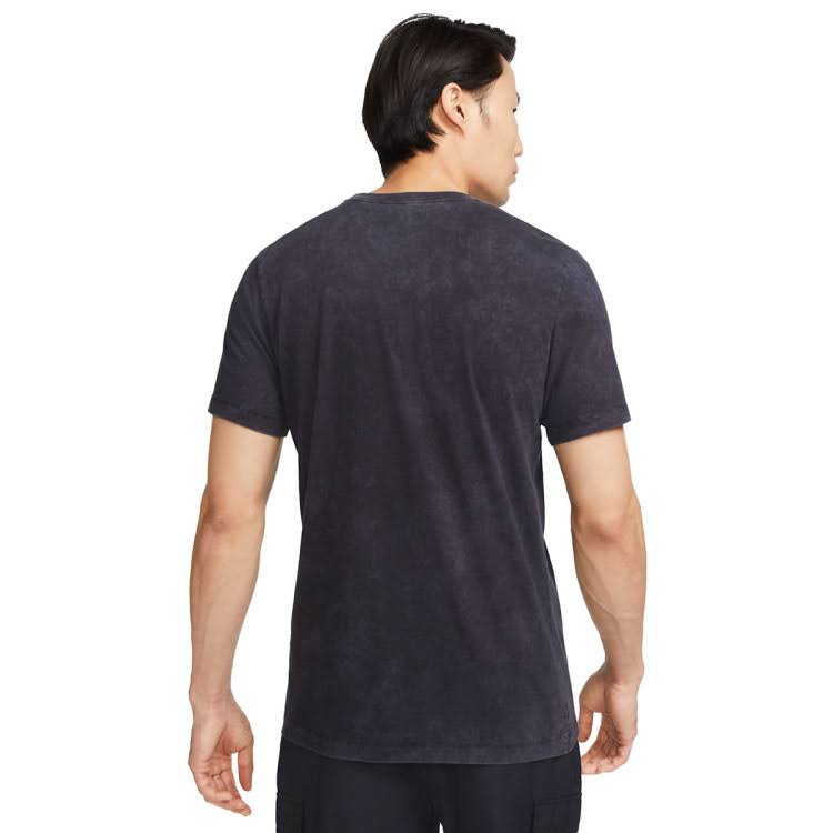 Nike Sportswear Club Washed-Dye T-Shirt 'Black' FD1283-010