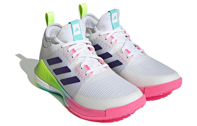 (WMNS) adidas Crazyflight Mid 'White Purple Pink' HP3337