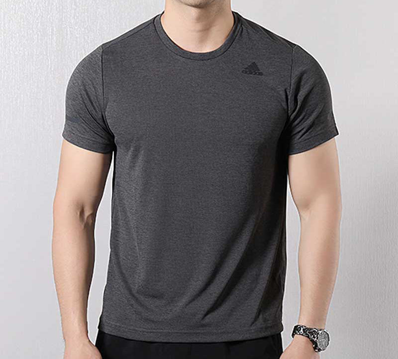 adidas Running Sports Short Sleeve Gray / Black EI6386