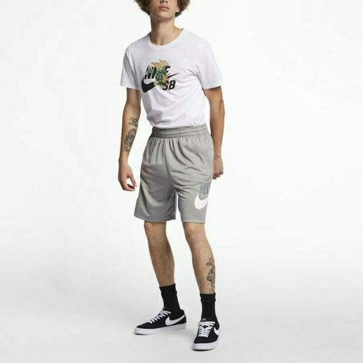 Nike SB Skateboard Men Skateboard Shorts Training Pants Jogging Shorts Men Grey Gray BQ9427-082