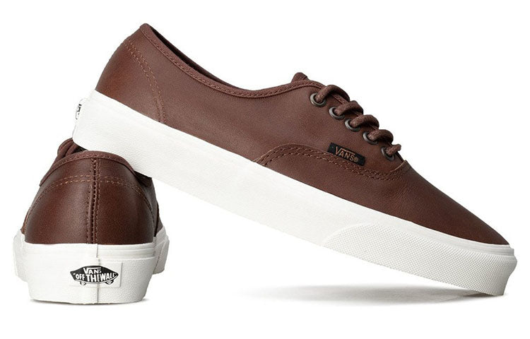 Vans Unisex Authentic Sneakers Brown/White VN0A348ALYW