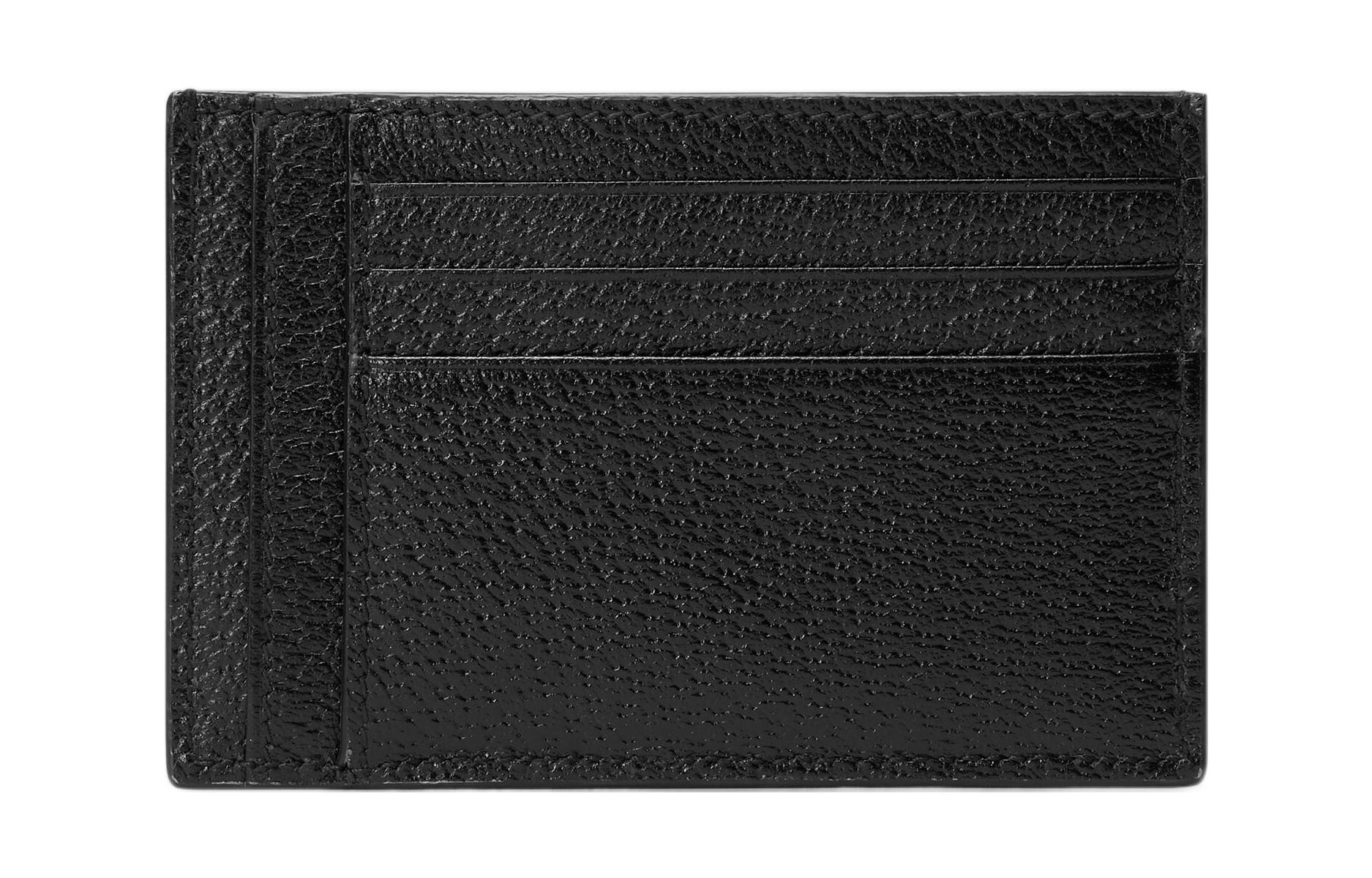 Gucci GG Marmont Card Case 'Black' 722734-1T56F-1000