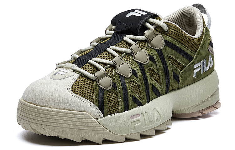 FILA FUSION Spaghetti Low Shoes 'Olive Green' T12M011201FAD