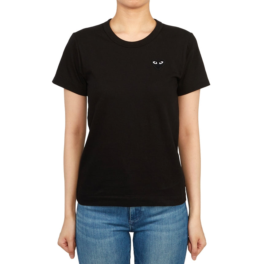 (WMNS) COMME des GARCONS PLAY FW25 Black Heart T-Shirt 'Black' AZ-T063-051-1