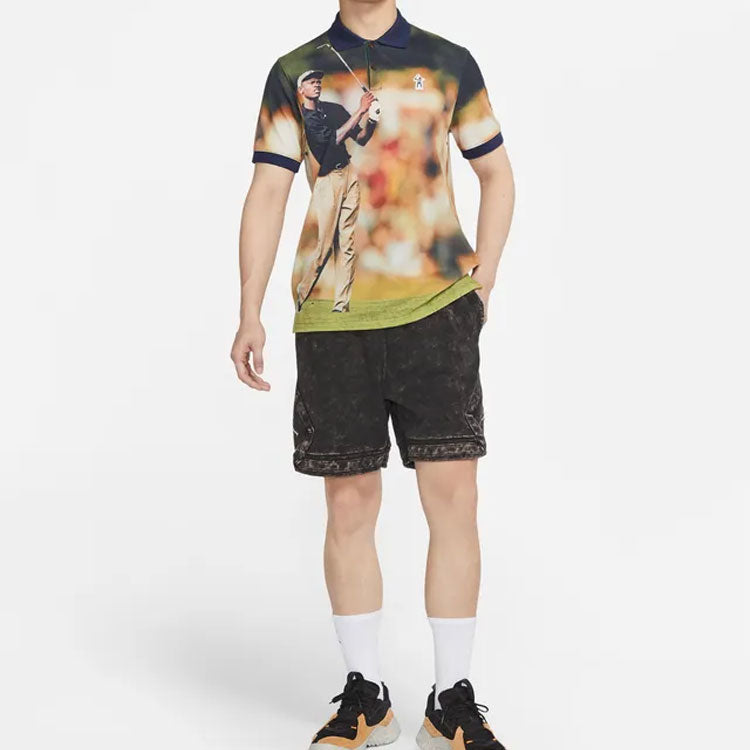 Nike Essentials Logo Printing Drawstring Straight Shorts Black DR3093-010
