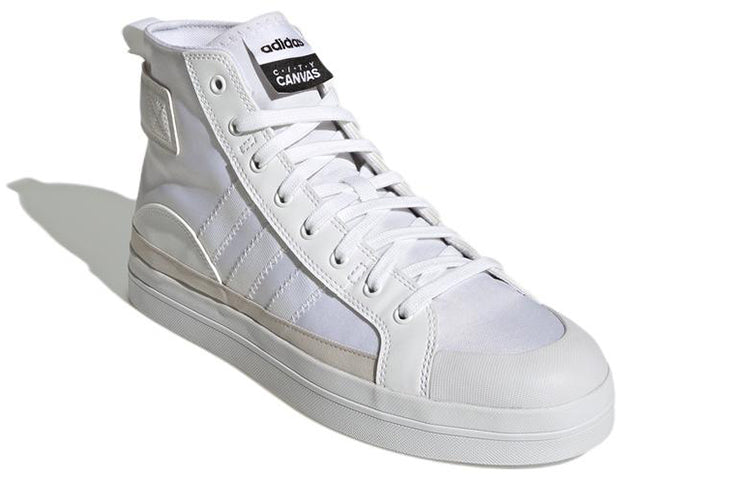 adidas neo City Canvas Wear-resistant Casual Skateboarding Shoes Unisex White GY2175