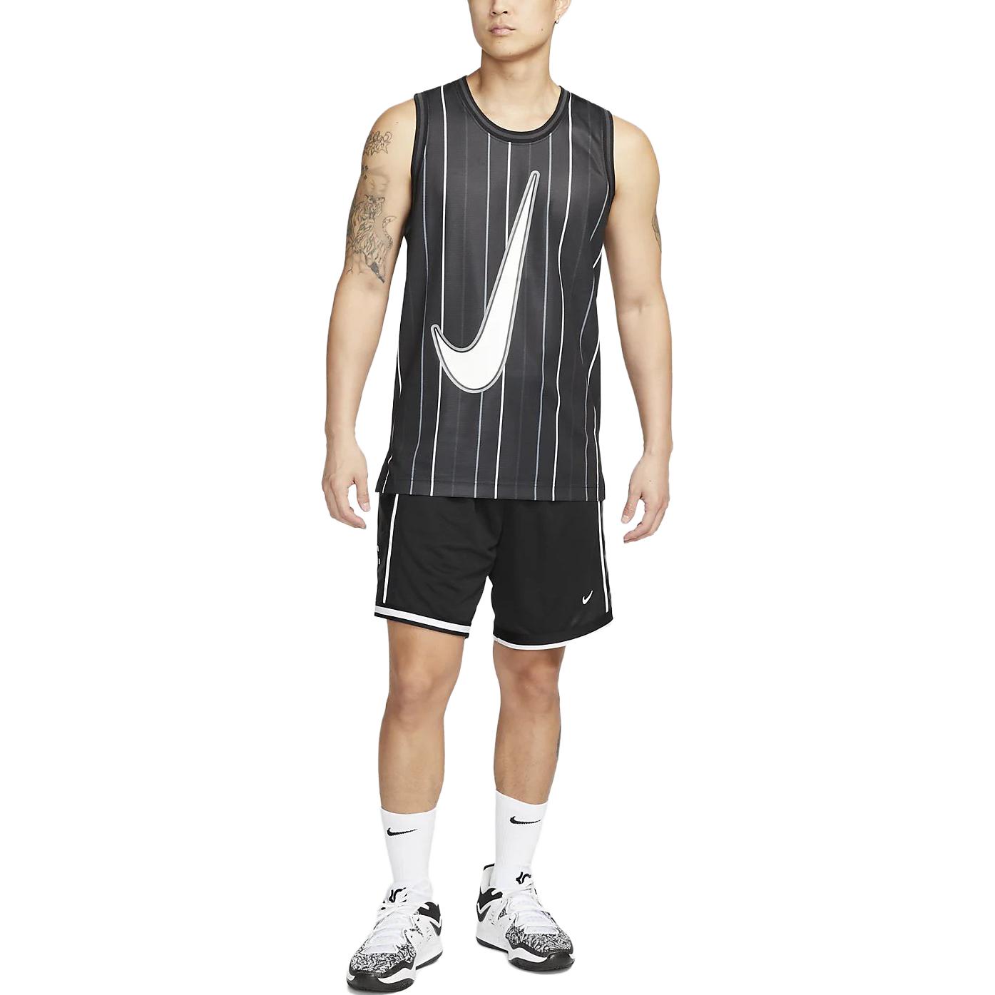 Nike Dri-Fit DNA Basketball Jersey 'Black White' DX0436-010