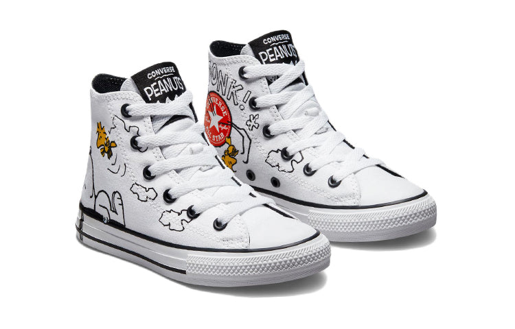 Peanuts x Converse Chuck Taylor All Star 'White Black Red' A01869C