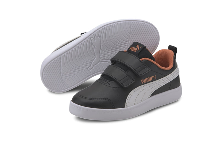 (PS) PUMA Courtflex v2 V 'Black White' 371543-09