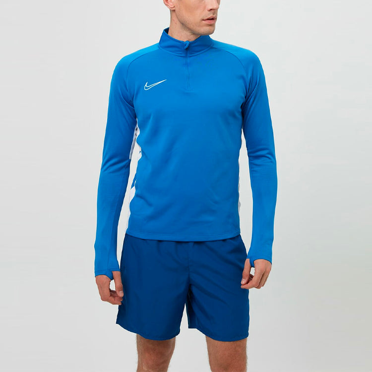 Nike Academy 19 Training Long Sleeves T-Shirt 'Blue' AJ9094-463