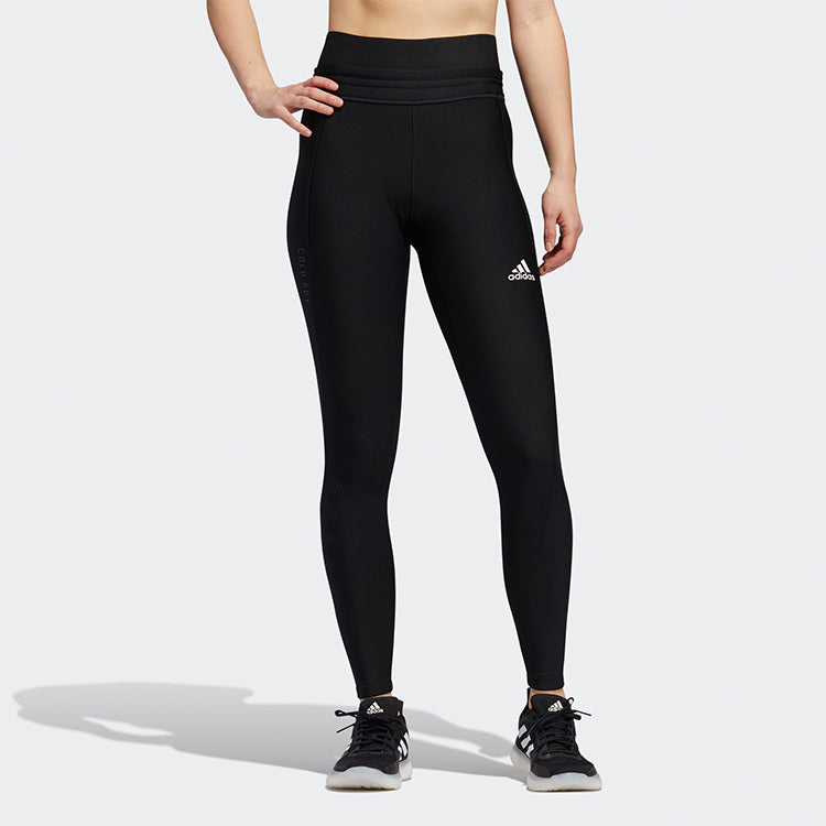 (WMNS) adidas High Waist Sports Training Leggings Black FT7022