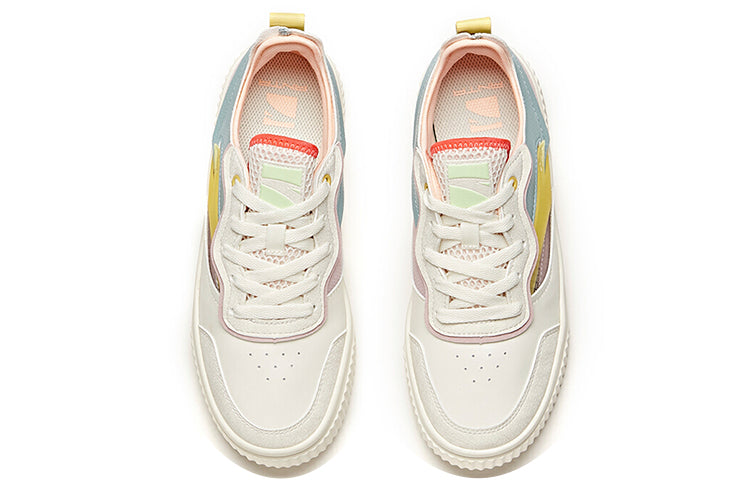 (WMNS) ANTA Life Series Sneakers 'White Grey Purple' 122038063-2