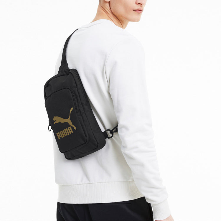 PUMA Originals X-bag Sling Bag 'Black Gold' 077441-01