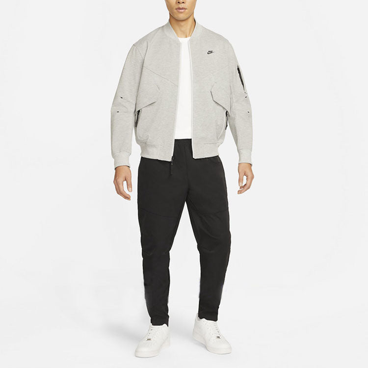 Men's Nike Sportswear Storm-fit Tech Pack Unlined Loose Zipper Jacket Gray DM5502-034