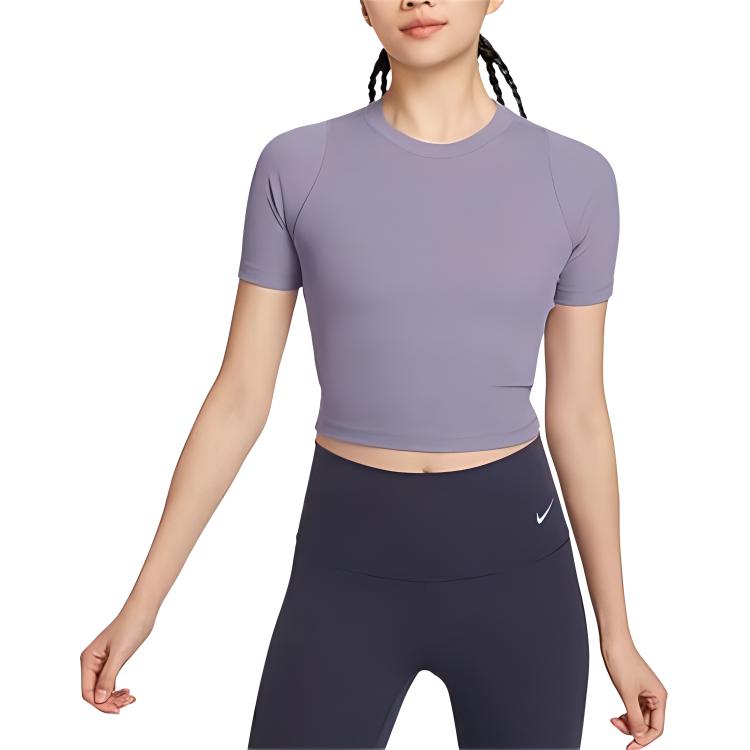 (WMNS) Nike One Training Dri-Fit Classic T-Shirt 'Purple' FN2799-509