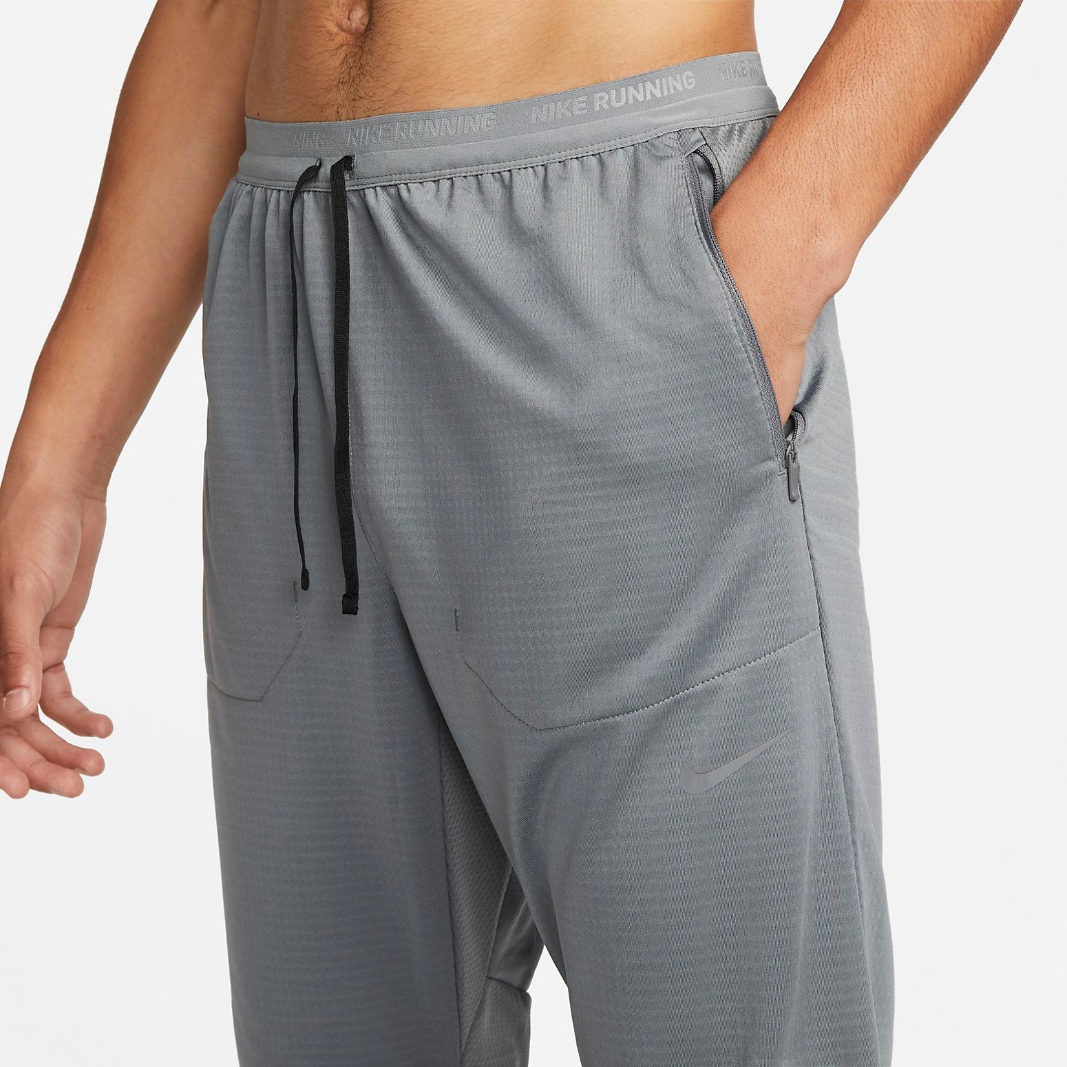 Nike Dri-FIT Knit Pants 'Grey' DQ4740-084