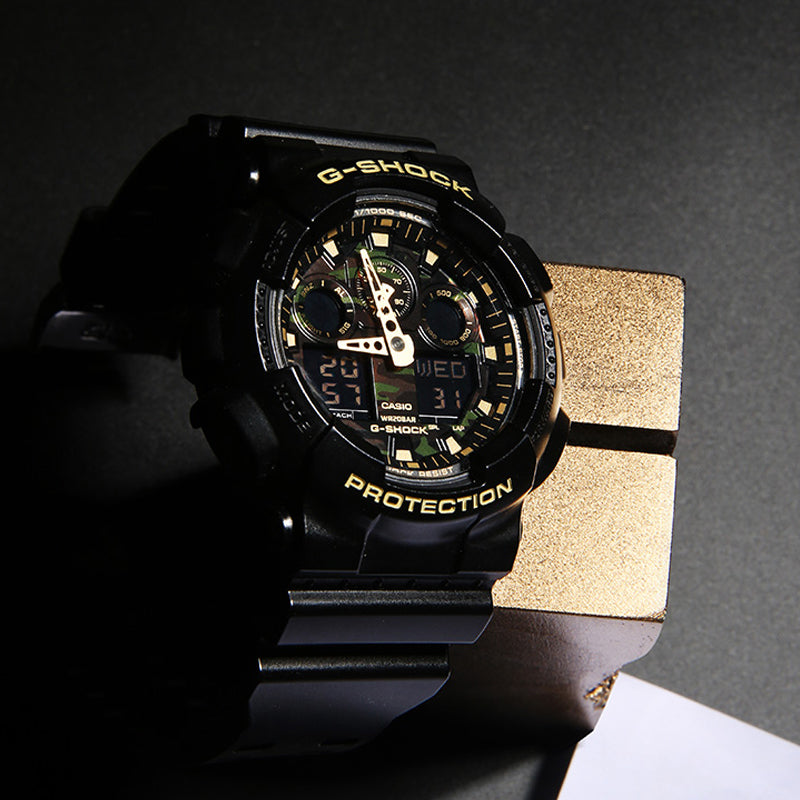 CASIO Baby-G 'Black & White' GA-100CF-1A9&BA-130-7A2