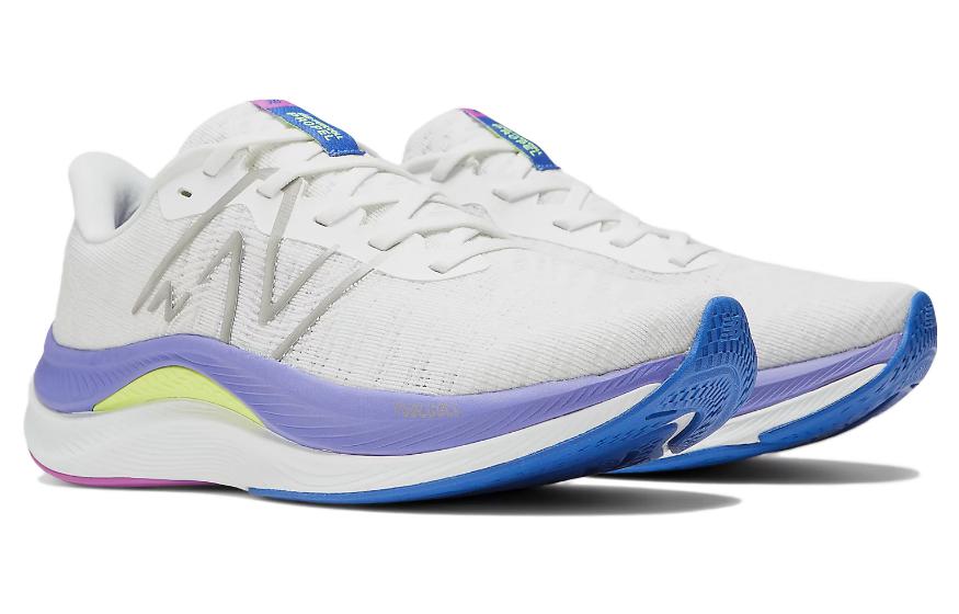 (WMNS) New Balance FuelCell Propel v4 'White Electric Indigo' WFCPRCW4