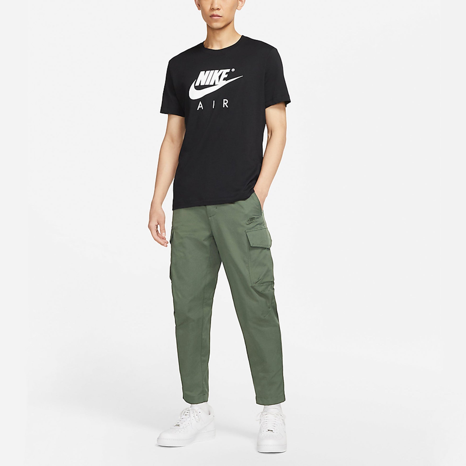 Nike Sportswear Utility Casual Sports Woven Unlined Long Pants Green Army green DD5208-355