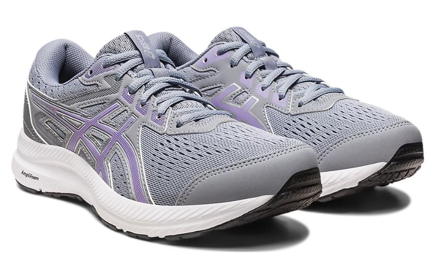 (WMNS) ASICS Gel-Contend 8 Wide 'Sheet Rock Digital Violet' 1012B319-025