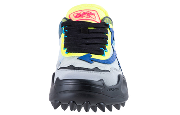 Off-White Net Sports Shoes Blue OMIA139E20FAB001JW