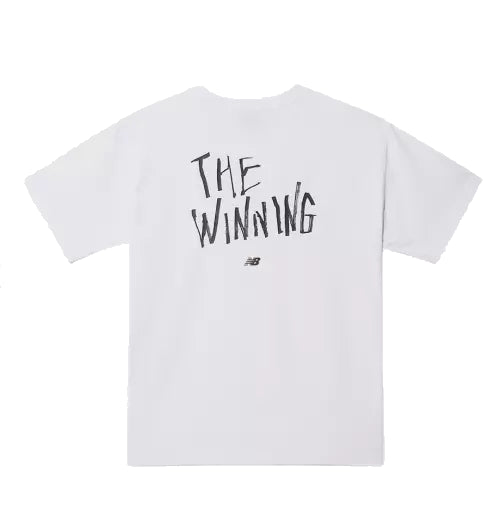 New Balance x IU The Winning T-Shirt Asia Sizing 'W' hite NBNEE3A013