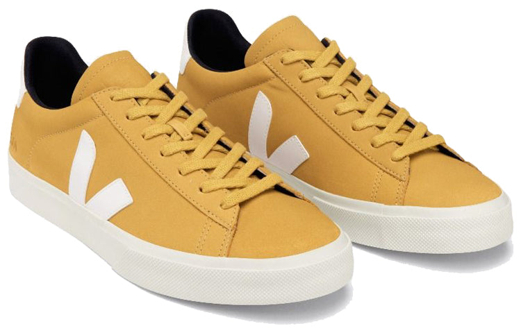 VEJA Campo Nubuck Lace-Up 'Mustard Yellow White' CP1302702