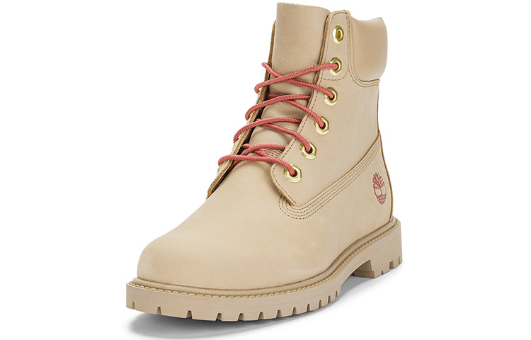(WMNS) Timberland Premium Waterproof Boots 'Beige Nubuck' A5NY9W