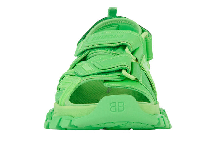 Balenciaga Track Sandal 'Fluo Green' 617542W2KA13805