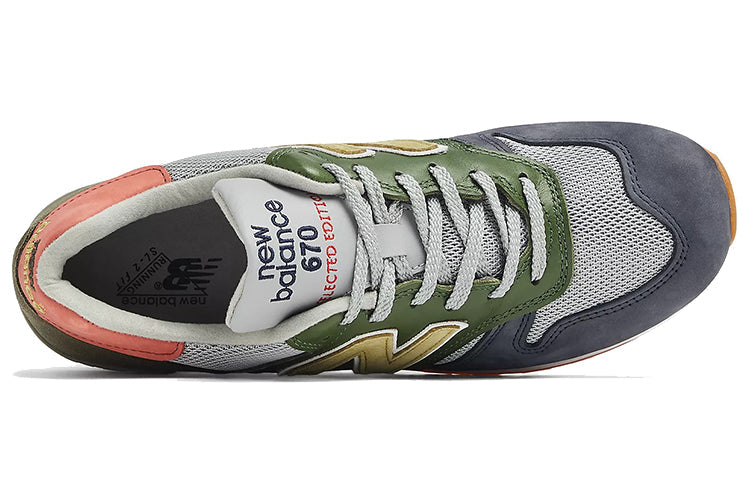 New Balance 670 Made in England 'Green Grey' M670SPK