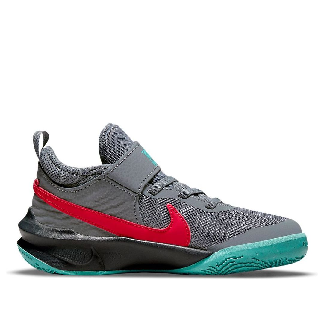 (PS) Nike Team Hustle D10 'Grey Teal Siren Red' CW6736-008