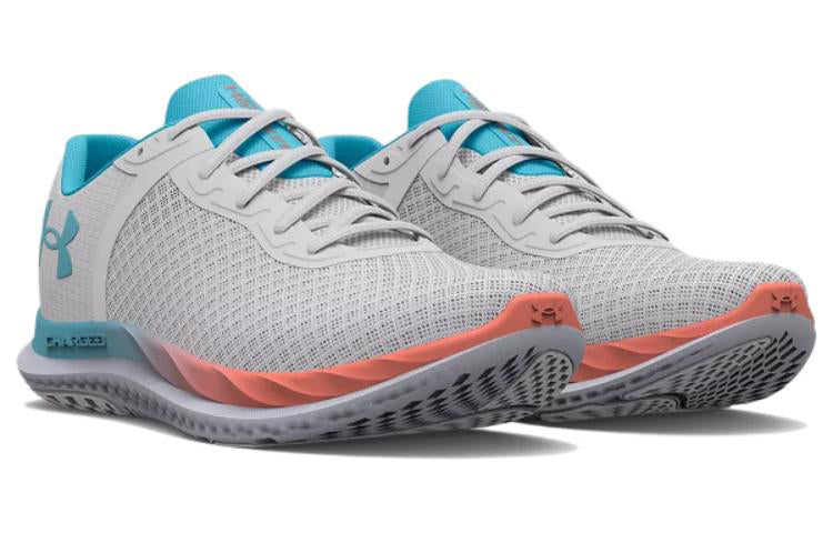 (WMNS) Under Armour Charged Breeze 'Halo Grey Fresco Blue' 3025130-101