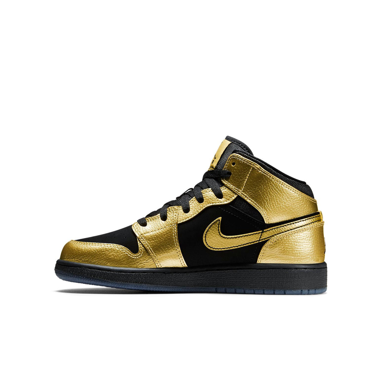 (GS) Air Jordan 1 Mid BG 'Metallic Gold Coin' 555112-905