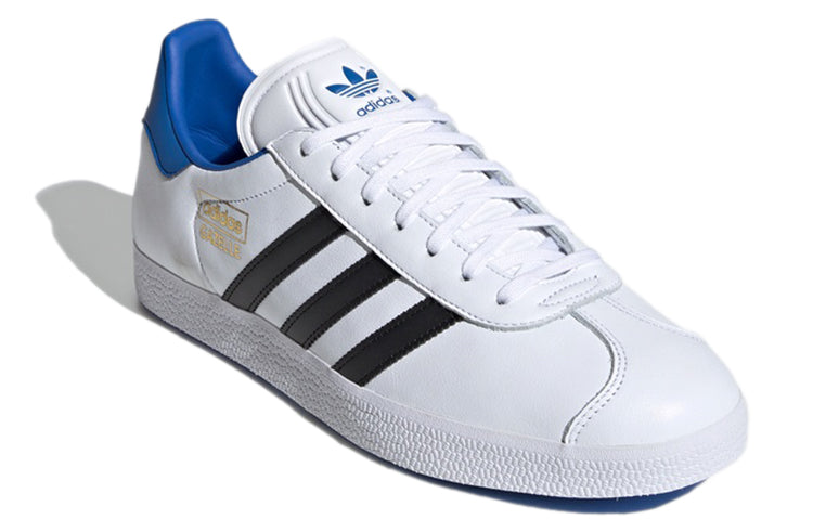 adidas Gazelle Shoes 'White Black Blue' FU9665