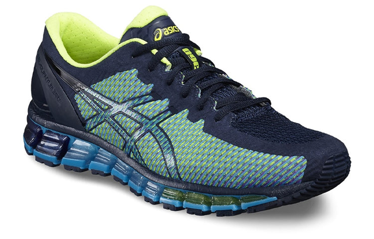 ASICS GEL-Quantum 360 2 'Dark Navy Safety Yellow' T6G1N-5801