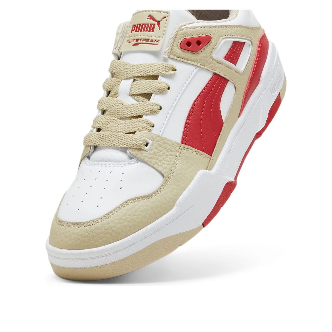 PUMA Slipstream Leather 'White Putty Red' 387544-28