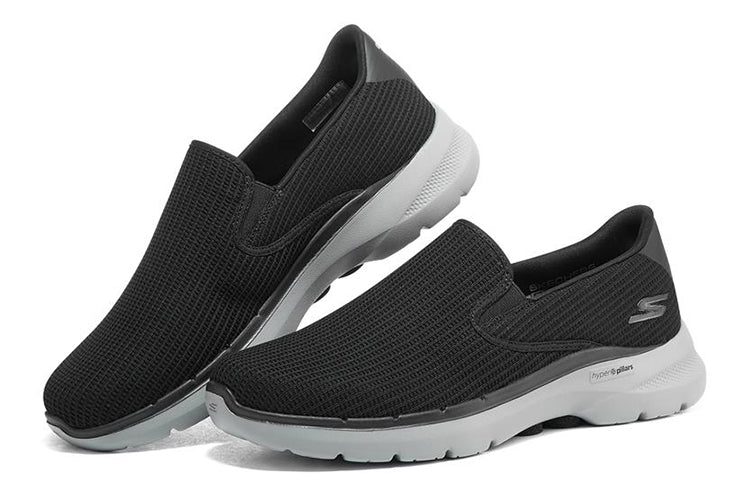 Skechers Go Walk 6 Anaglyph 'Black Grey' 216201-BKGY