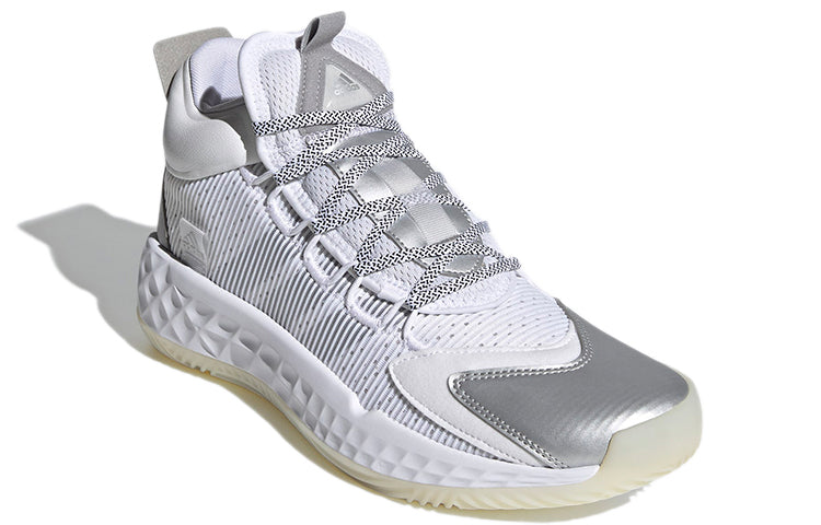 adidas Pro Boost Mid 'White Silver Metallic' FW9511
