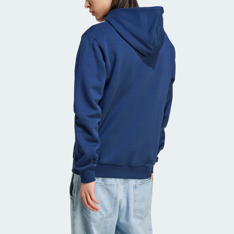 adidas Trefoil Essentials Hoodie 'Blue' IM4524