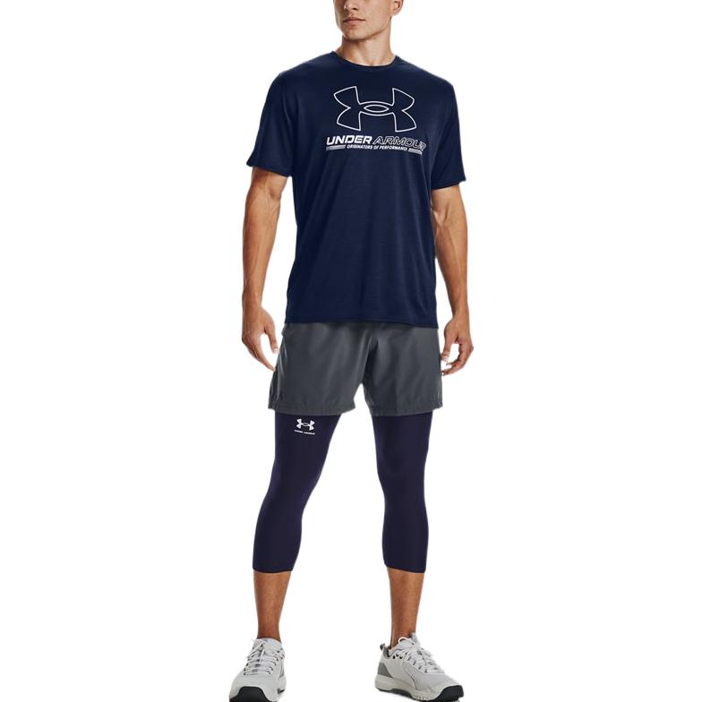 Under Armour Training Vent Logo T-shirt 'Navy' 1370367-408