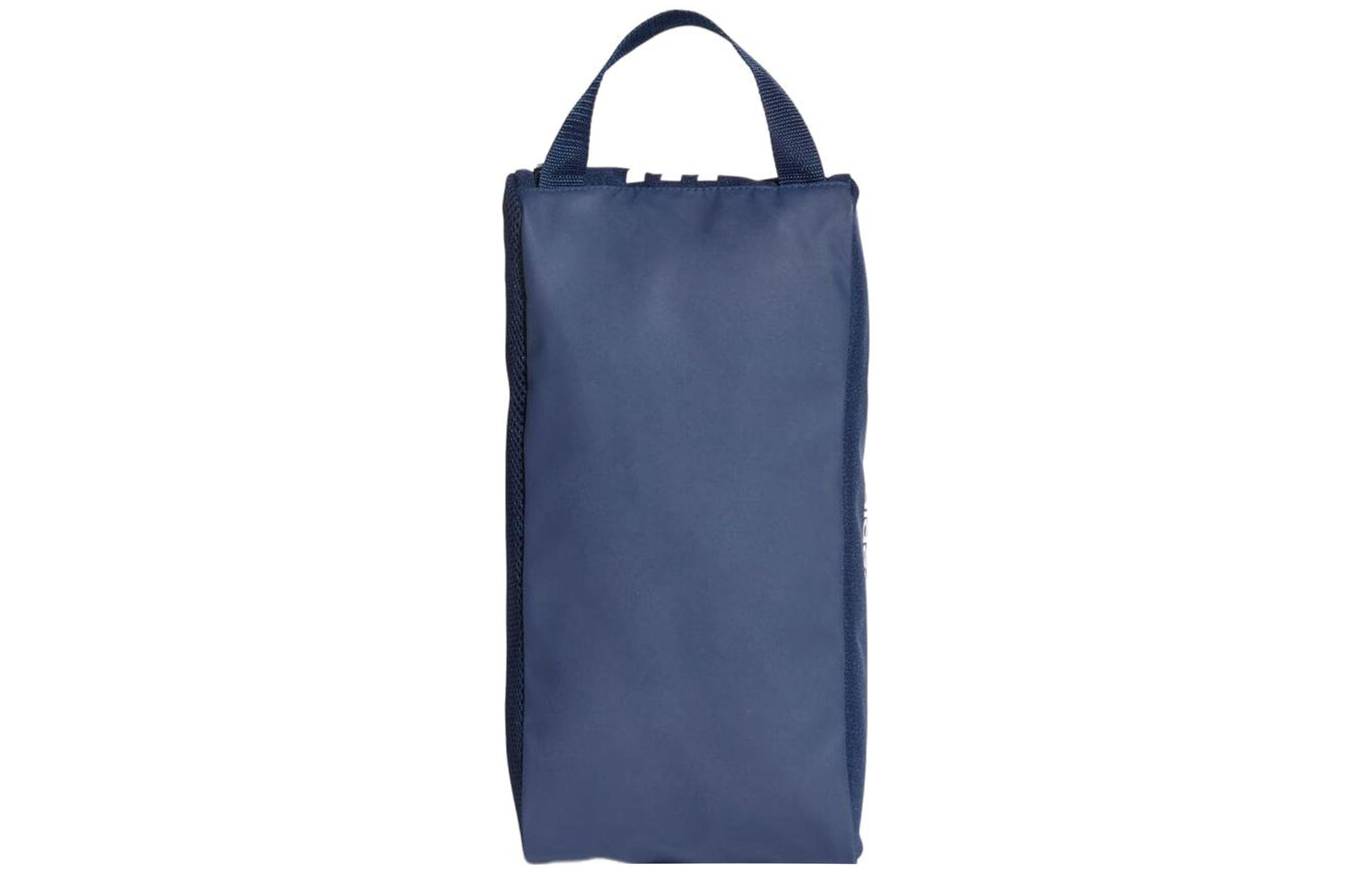 adidas Recycled Polyester Alphabet Printing Zipper Blue Handbag GH7245
