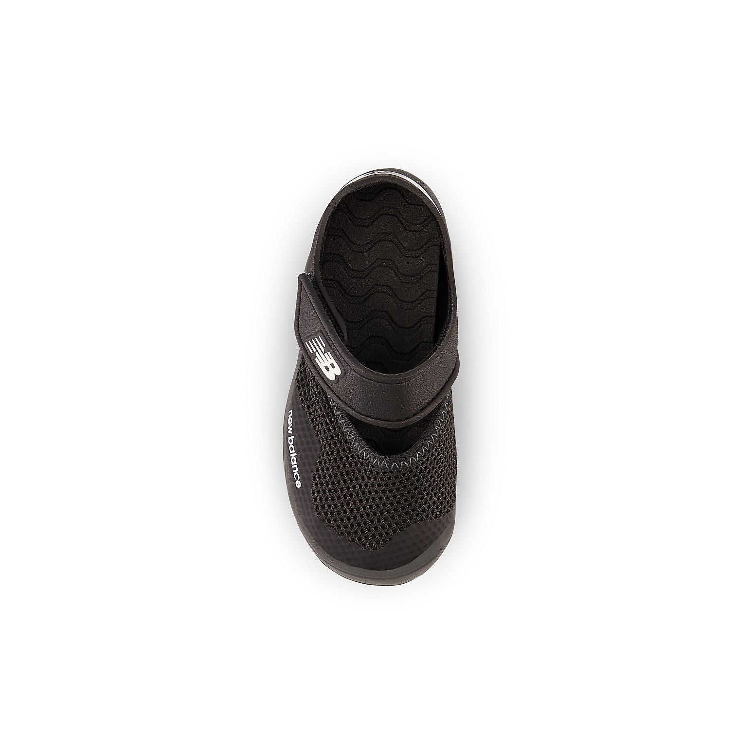 (TD) New Balance 208v2 Hook & Loop Sandal Wide 'Black' IO208SB2