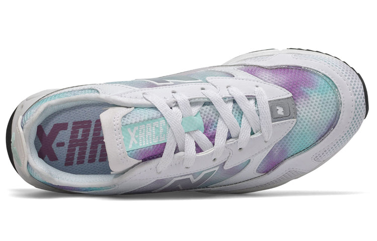 (WMNS) New Balance X-Racer B-Wide White/Blue/Purple WSXRCRU