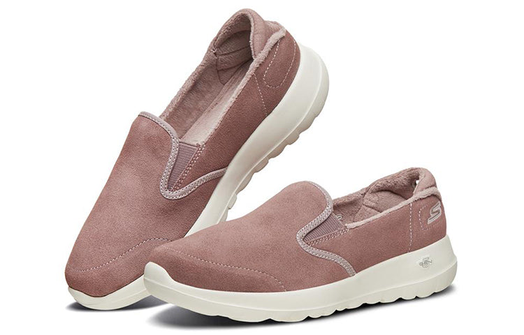 (WMNS) Skechers Go Walk Joy Slip-on Shoes Pink 15714-MVE
